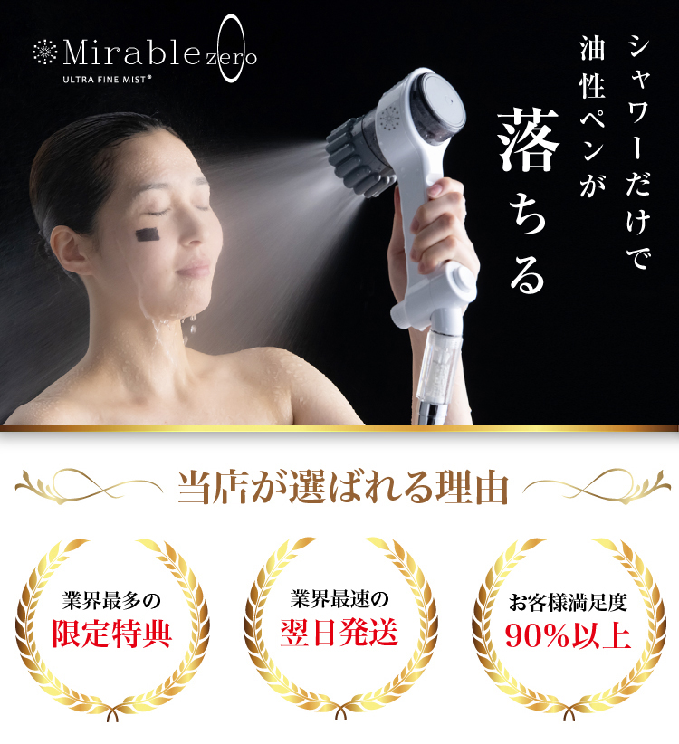 ミラブルで始める水と泡だけのスキンケアミラブル